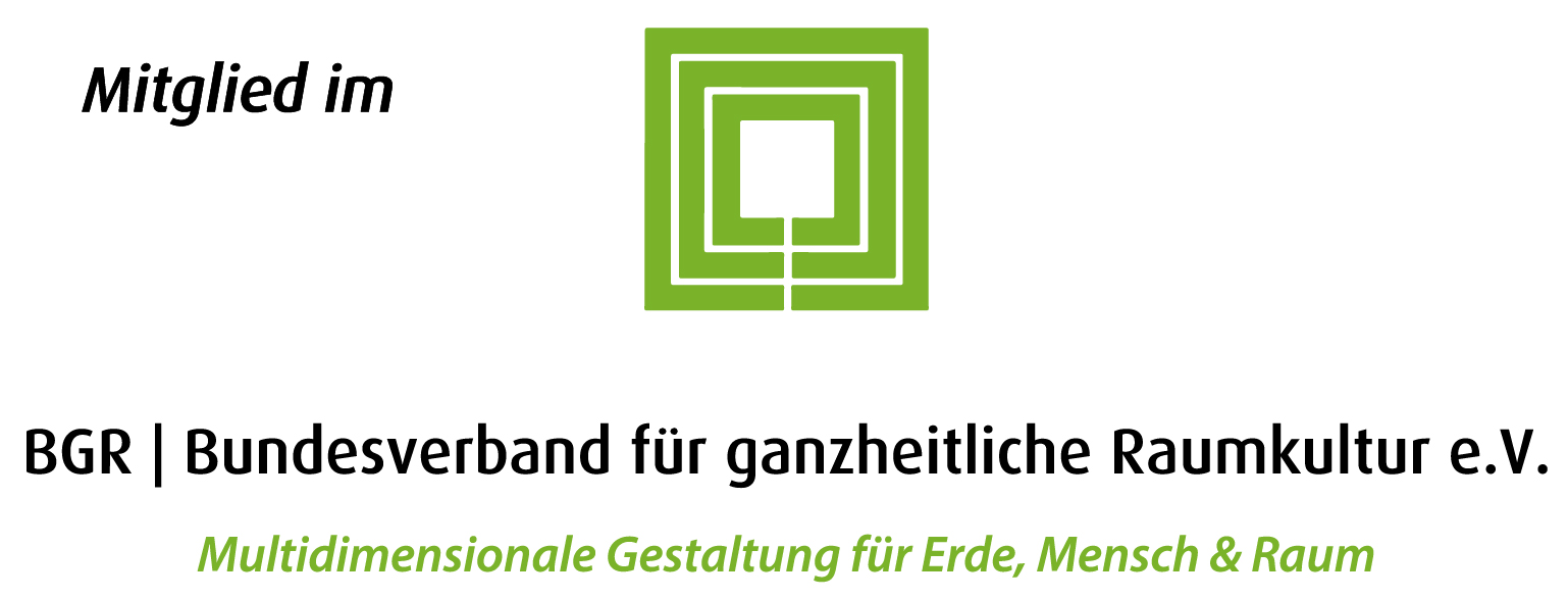 Mitglied im BGR, Bundesverband für ganzheitliche Raumkultur e.V.